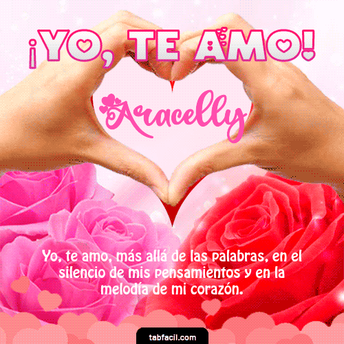 Yo, Te Amo Aracelly