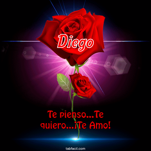 Te pienso...Te quiero...¡Te Amo! Diego