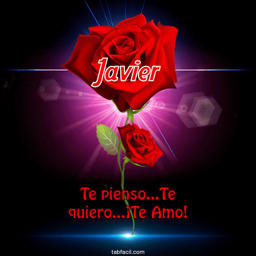 Te pienso...Te quiero...¡Te Amo! Javier