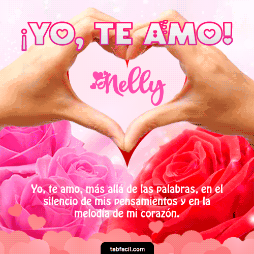 Yo, Te Amo Nelly