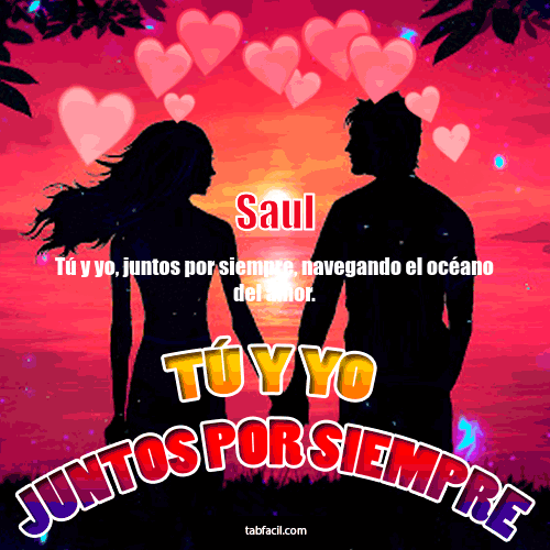 Tú y Yo Juntos por Siempre Saul