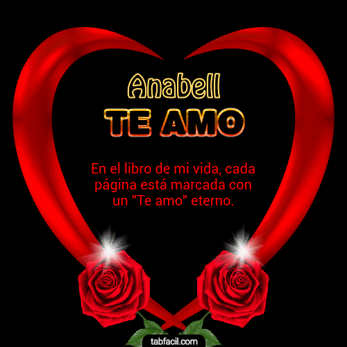 Simplemente Te Amo Anabell