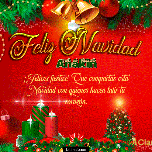 GIF de Anakin - Feliz Navidad
