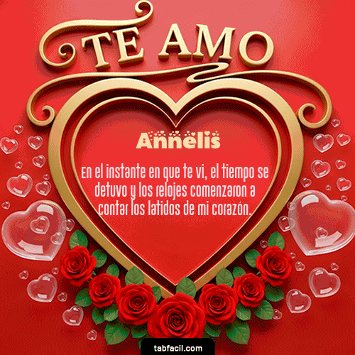 GIF de Annelis - Te Amo