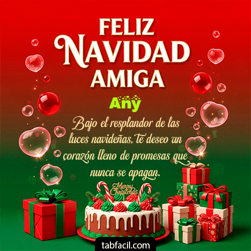 Feliz Navidad Amiga Feliz Navidad Any