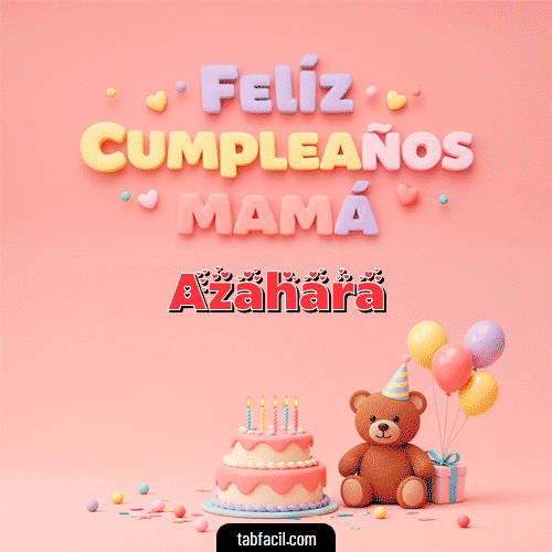 Feliz Cumpleaños Azahara GIF
