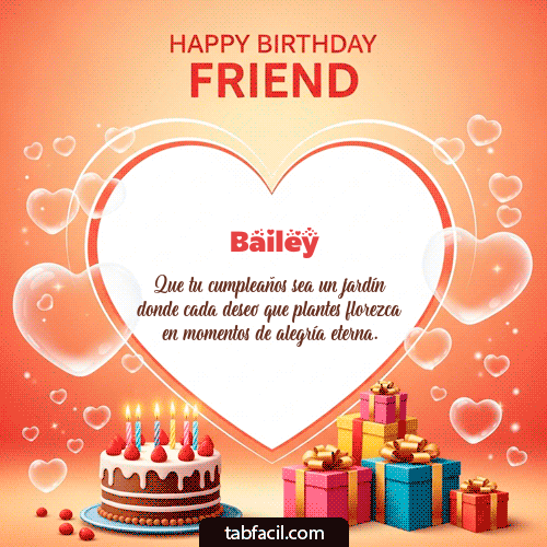 Feliz Cumpleaños Bailey GIF