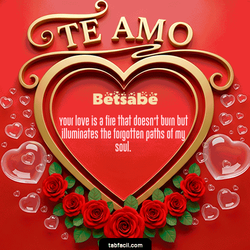GIF de Betsabe - Te Amo