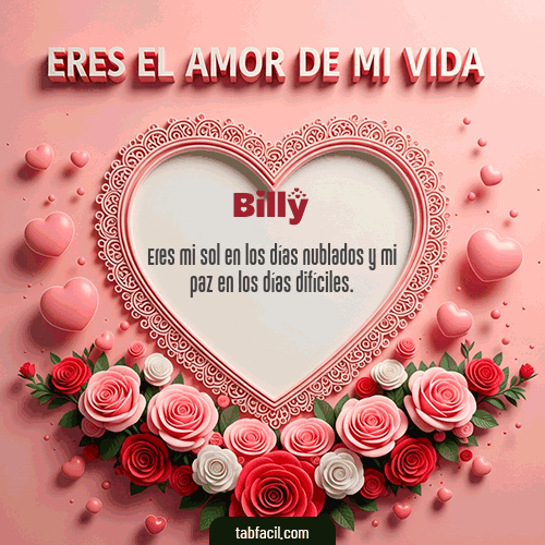 GIF de Billy - Tú eres el amor de mi vida