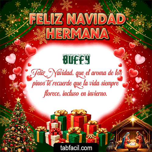 Feliz Navidad Hermana Feliz Navidad Buffy