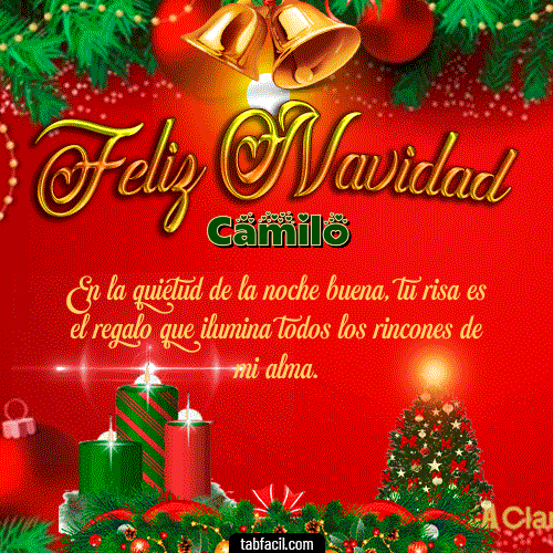 GIF de Camilo - Feliz Navidad