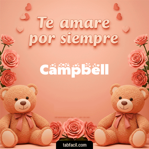 Te amaré por siempre Campbell