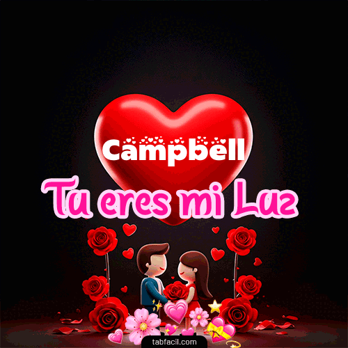 Tú eres mi luz Campbell