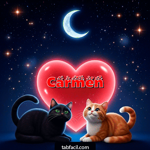 Good Night Love Buenas Noches Carmen