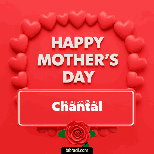 Gif Happy Mother´s  Day Chantal