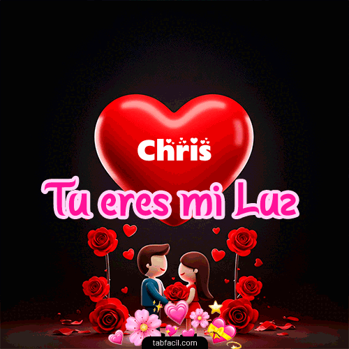 Tú eres mi luz Chris