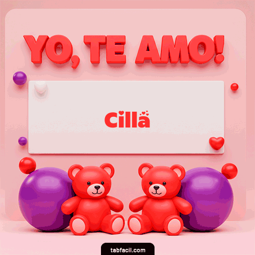 Gif Te Amo Cilla