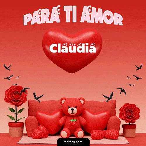 Para tí amor Claudia
