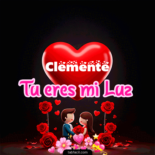 Tú eres mi luz Clemente