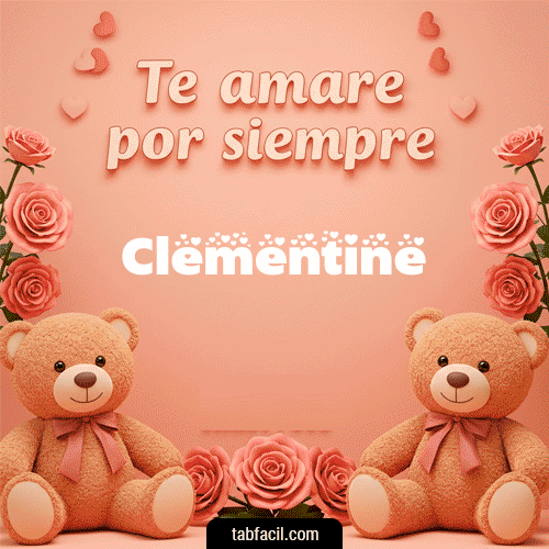 Te amaré por siempre Clementine