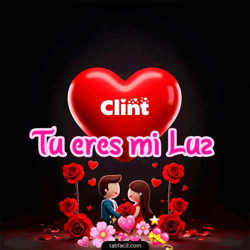 Tú eres mi luz Clint