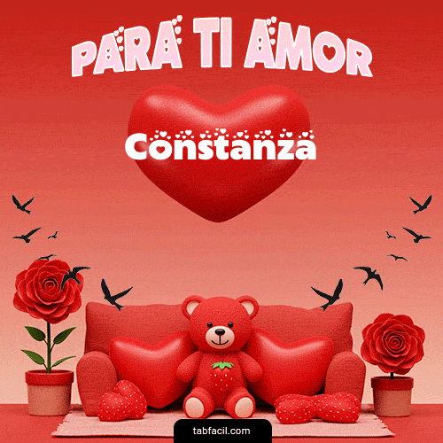Para tí amor Constanza