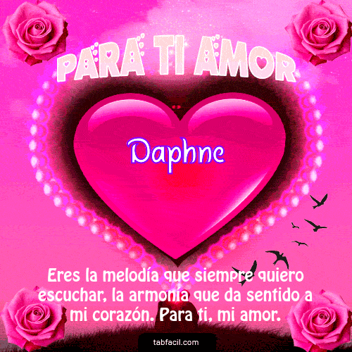 Para tí Daphne