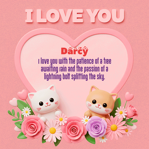GIF de Darcy - Te Amo!!!