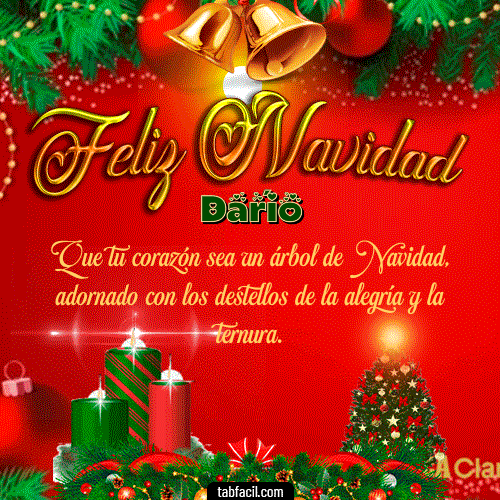 GIF de Darío - Feliz Navidad
