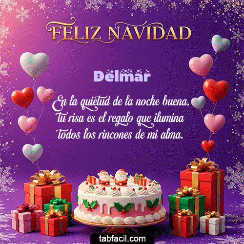 🎅 Merry Christmas Feliz Navidad Delmar