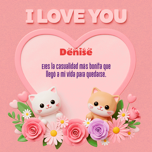 GIF de Denise - Te Amo!!!