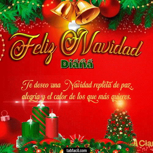 Feliz Navidad Feliz Navidad Diana
