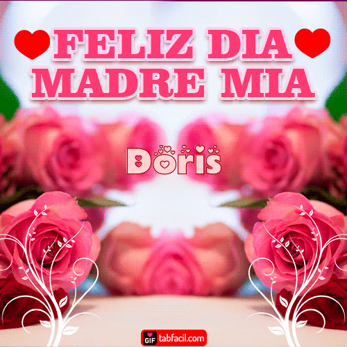Gif Feliz Día Madre Mía Doris