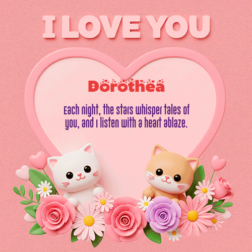 GIF de Dorothea - Te Amo!!!