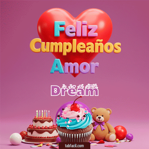 Feliz Cumpleaños Amor Dream