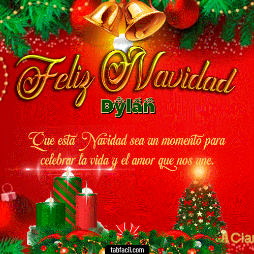 Ver GIF de Feliz Navidad GIF de Dylan - Feliz Navidad
