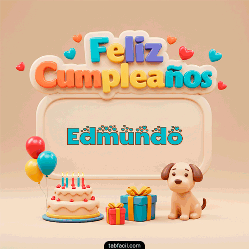 Feliz Cumpleaños Edmundo