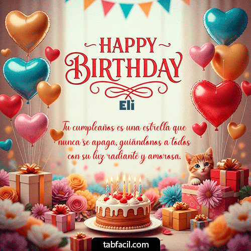 GIF de Eli - Happy BirthDay