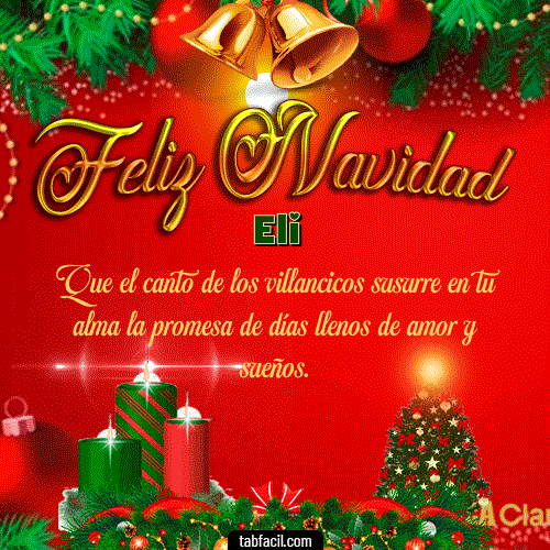Feliz Navidad Feliz Navidad Eli