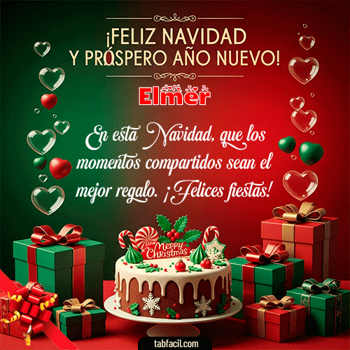 Feliz Navidad y Próspero Año Nuevo Feliz Navidad Elmer