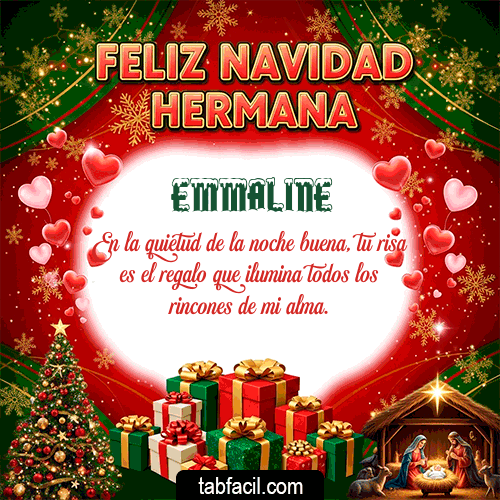 Feliz Navidad Hermana Feliz Navidad Emmaline
