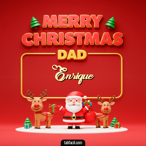 Ver GIF de Merry Christmas DAD GIF de Enrique - Merry Christmas DAD