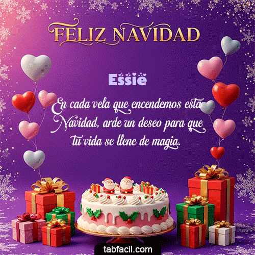 MERRY CHRISTMAS Feliz Navidad Essie