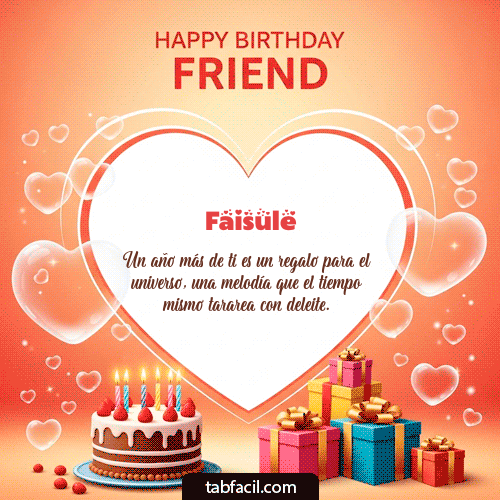 Gif Happy Birthday Friend Faisule