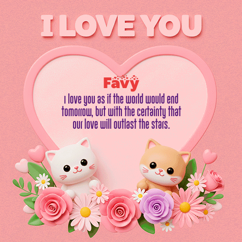 GIF de Favy - Te Amo!!!