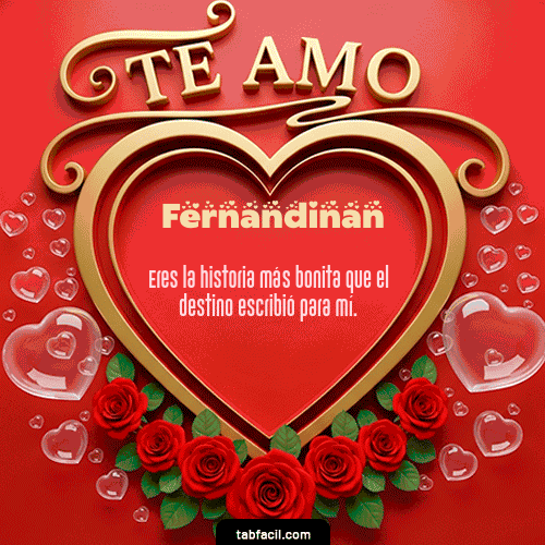 GIF de Fernandinan - Te Amo