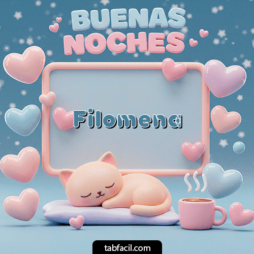 Gif Luna estrellas de buenas noches Filomena