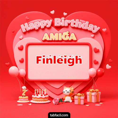 Happy BirthDay Amiga Finleigh