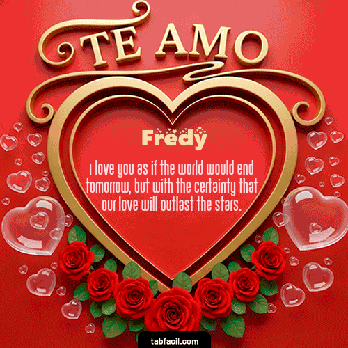 GIF de Fredy - Te Amo