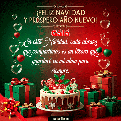 GIF de Gala - Feliz Navidad y Próspero Año Nuevo